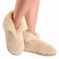 Тапочки "Теплушки" женские из натуральной шерсти (стелька с эффектом памяти) 030101-0200/э "Холти" Тапочки "Теплушки" женские из натуральной шерсти (стелька с эффектом памяти) 030101-0200/э "Холти"